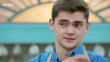 Luck Henry GIF by The Great British Bake Off
