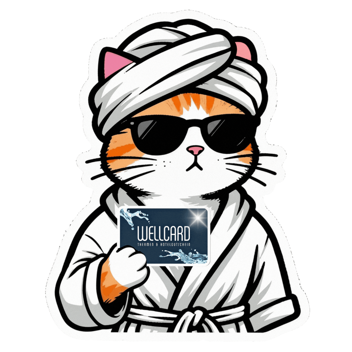 Cat Chill Sticker by New Mediacheck GmbH