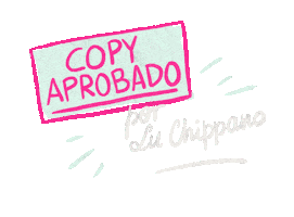 luchippano work trabajando buenas copywriting Sticker