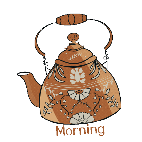 Good Morning Coffee Sticker