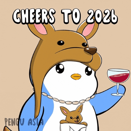 Happy New Year GIF by Pengu Asia