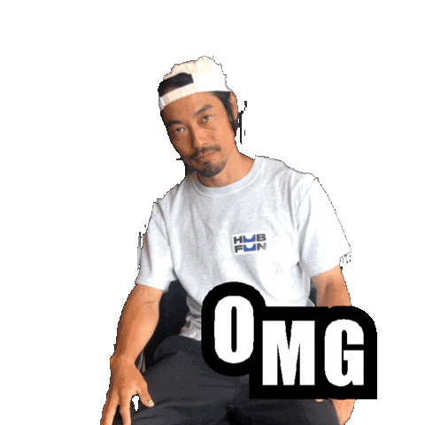 Omg Sticker by HUBFUN