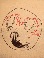 illustration nightmare GIF by gifburns