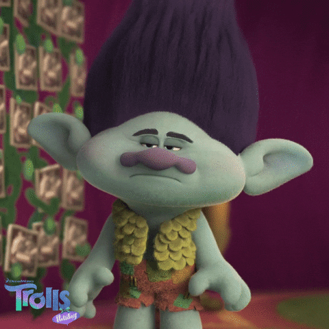 Trolls Holiday No GIF by DreamWorks Trolls