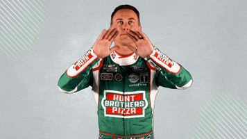 Celebrate Kevin Harvick GIF by Hunt Brothers® Pizza
