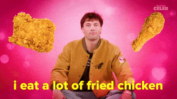 Fried Chicken Puppy GIF by BuzzFeed