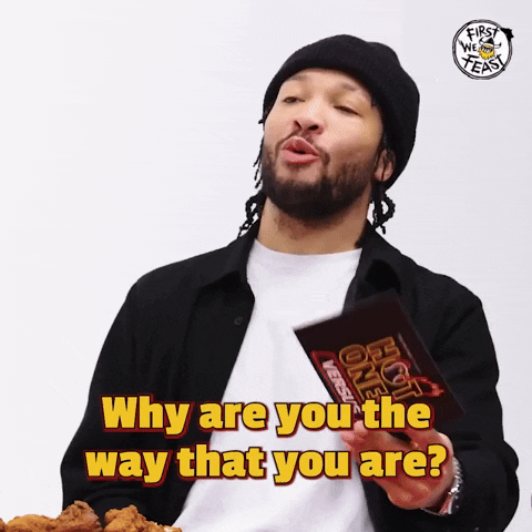Jalen Brunson Hot Ones GIF by First We Feast