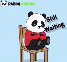 Tired Still Waiting GIF by Pandu Pandas