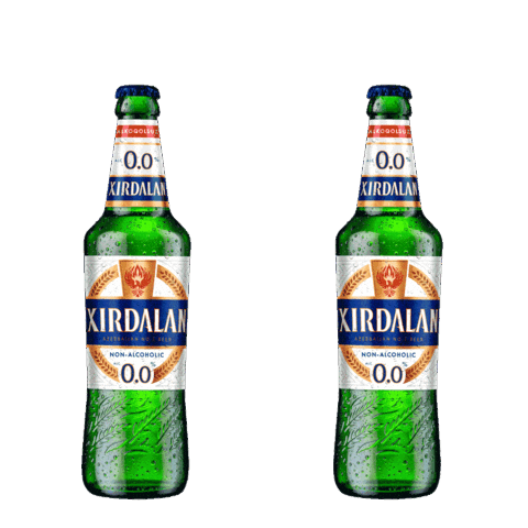 Xirdalan 2 Bottles Sticker by CarlsbergAzerbaijan