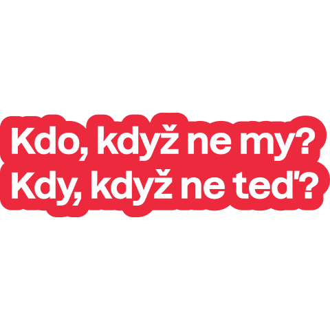 Sticker by Díky, že můžem!