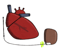 Corazon Defib Sticker by LOIS