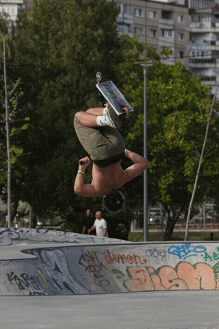 Backflip Skatepark GIF