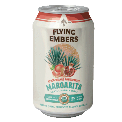 Flying Embers Sticker