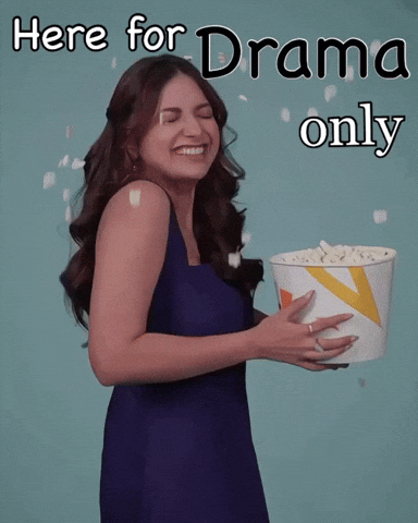 Drama Popcorn GIF