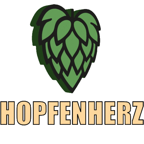 HopfenundHerz Sticker