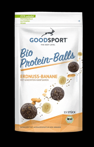 GOOD-SPORT goodsport protein balls hanfsamen gekeimt GIF