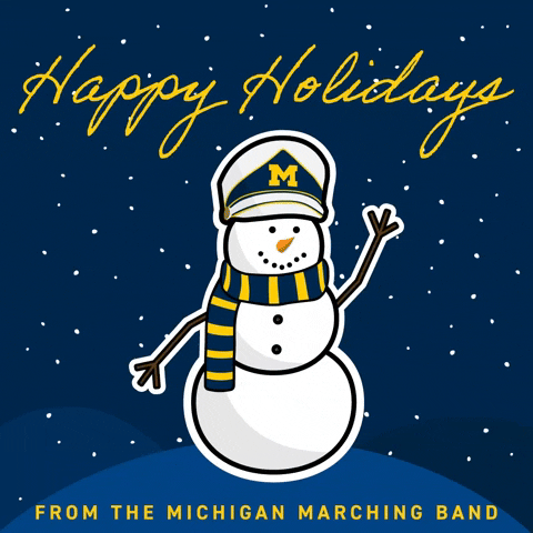 Go Blue University Of Michigan GIF by Michigan Marching and Athletic Bands