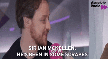 James Mcavoy GIF by AbsoluteRadio