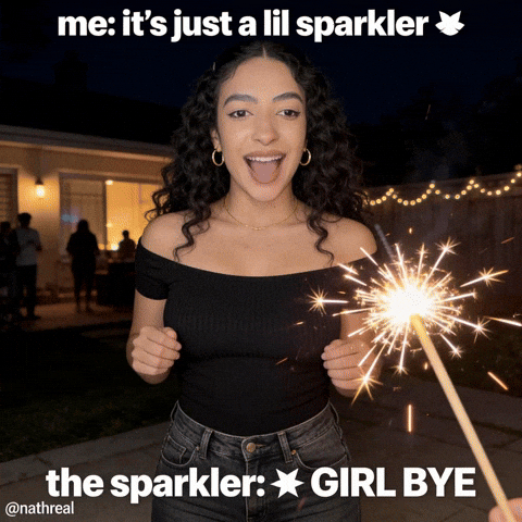 Backyard Nighttime GIF