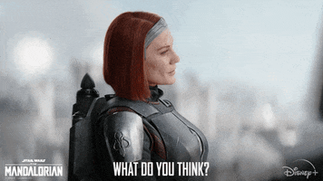 What Do You Think Katee Sackhoff GIF by Disney+