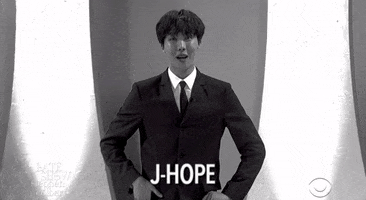 J-Hope Jung Hoseok GIF by The Late Show With Stephen Colbert