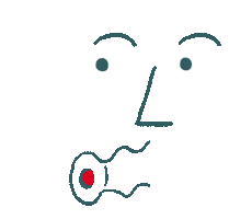 Face Wow Sticker by Bavaroise Studio