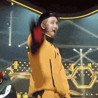 Rap Monster Heart GIF by BTS