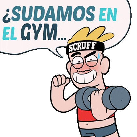 Gym Cardio Sticker by SCRUFF