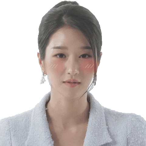 Korean Drama Smile Sticker