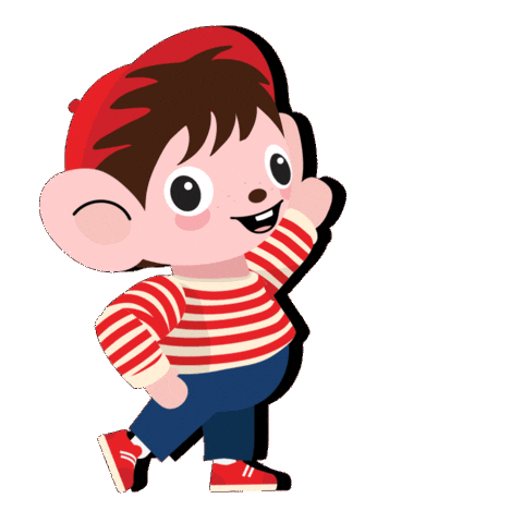 Wichtel Hallo Sticker by brocki.ch