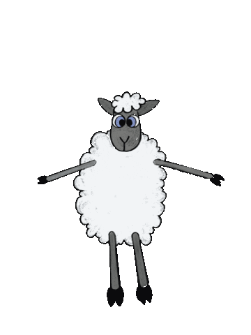 Sheep Lapecoranera Sticker by Blab Studio for iOS & Android | GIPHY