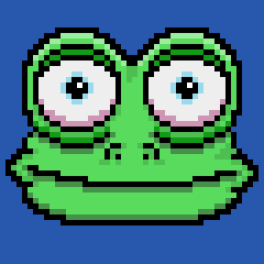 Blinking Frog Eyes GIF
