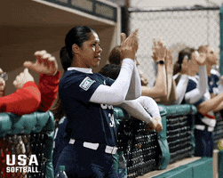 Team Usa Hand Clap GIF by USA Softball