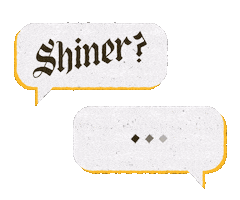 Shiner Beer Sticker