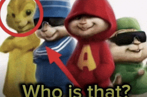 Chipmunk Who Is He GIF