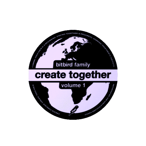 Create Together Sticker by bitbird