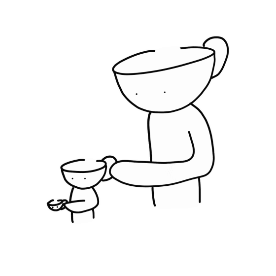 Coffee Loop Sticker