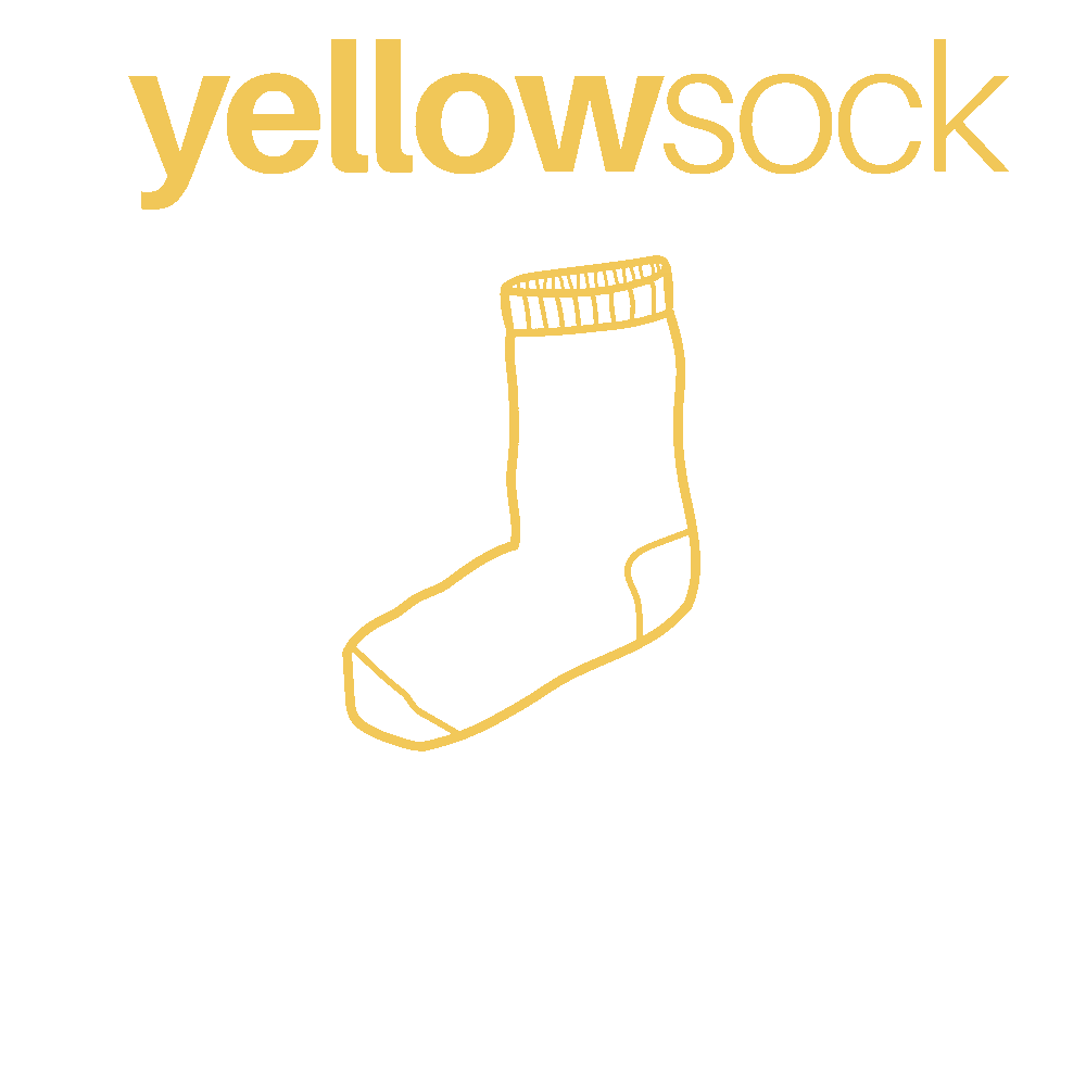 Yellowsock Sticker