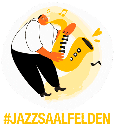 Jazz Drummer Sticker by Saalfelden Leogang