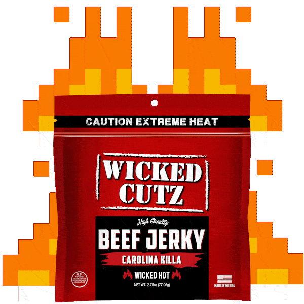 Beef Jerky Challenge Sticker by Wicked Cutz