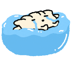 Sad 涙 Sticker