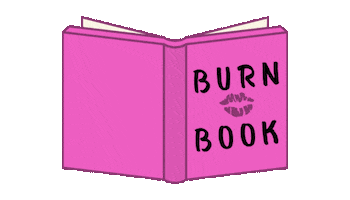 mean girls burn book gif