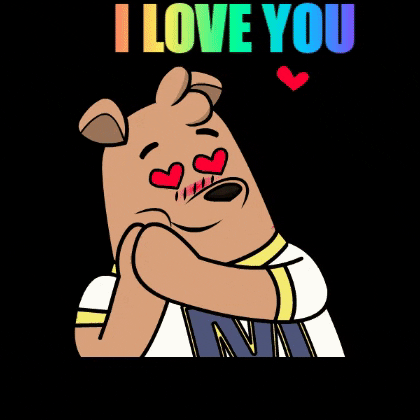I Love You GIF by Meme World of Max Bear