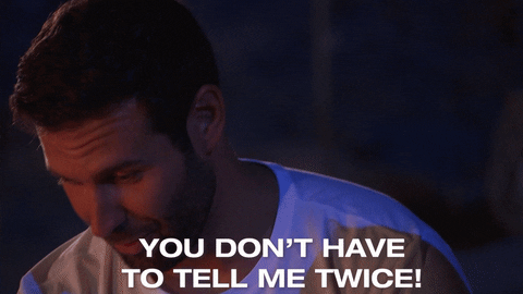 Giphy - Tell Me Twice Episode 2 GIF by The Bachelorette