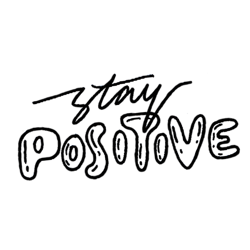 Positive Sticker