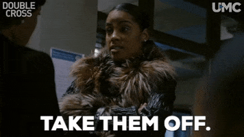Take Them Off GIF by ALLBLK (formerly known as UMC) - Find & Share on GIPHY