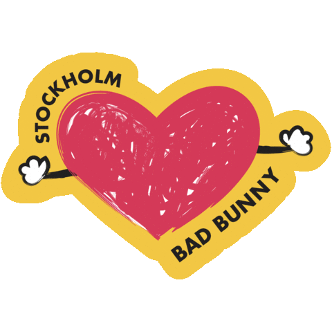 Badbunny Sticker by VisitStockholm