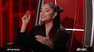 Demanding Ariana Grande GIF by The Voice