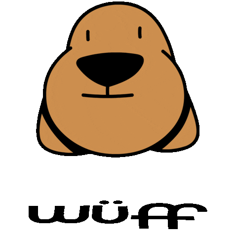 Happy Dog Sticker by Mica Warren