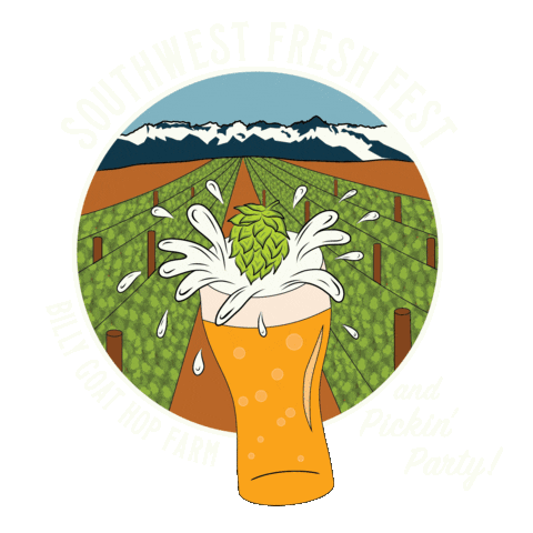 Colorado Beerfest Sticker by RadCraft Beer